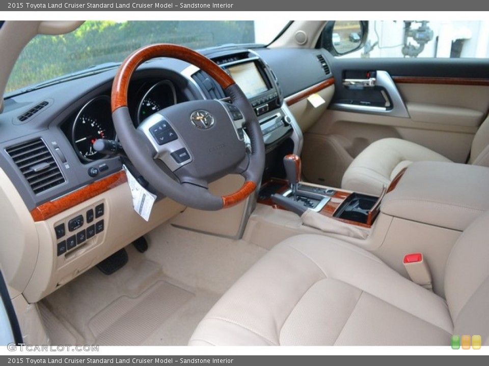 Sandstone 2015 Toyota Land Cruiser Interiors