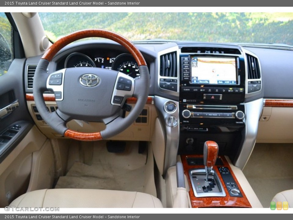 Sandstone Interior Dashboard for the 2015 Toyota Land Cruiser  #100657238