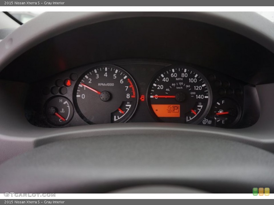 Gray Interior Gauges for the 2015 Nissan Xterra S #100658345