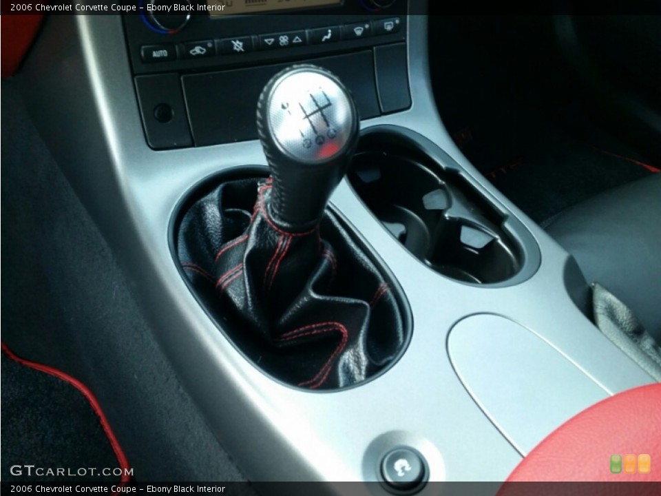 Ebony Black Interior Transmission for the 2006 Chevrolet Corvette Coupe #100661078