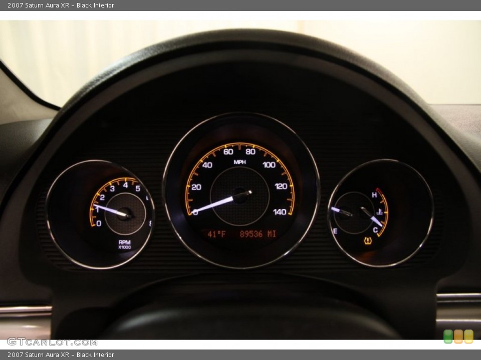 Black Interior Gauges for the 2007 Saturn Aura XR #100663007