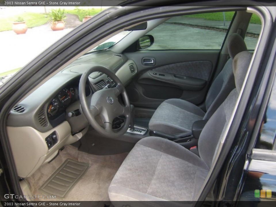 Stone Gray Interior Photo for the 2003 Nissan Sentra GXE #100665560