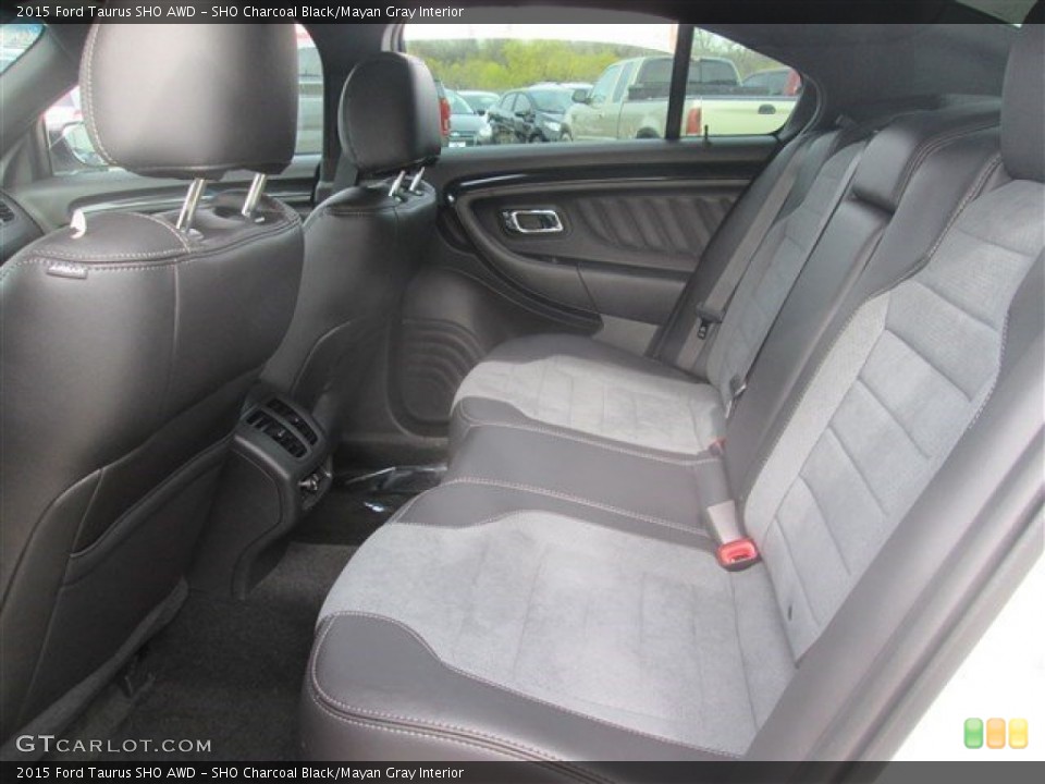 SHO Charcoal Black/Mayan Gray Interior Rear Seat for the 2015 Ford Taurus SHO AWD #100666252