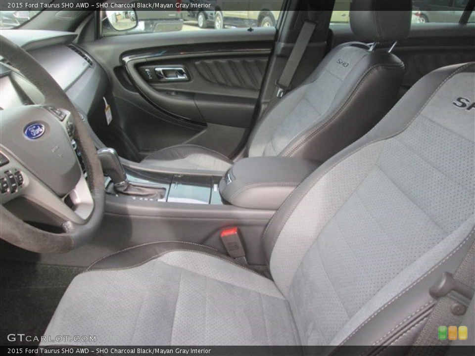 Sho Charcoal Black Mayan Gray Interior Front Seat For The