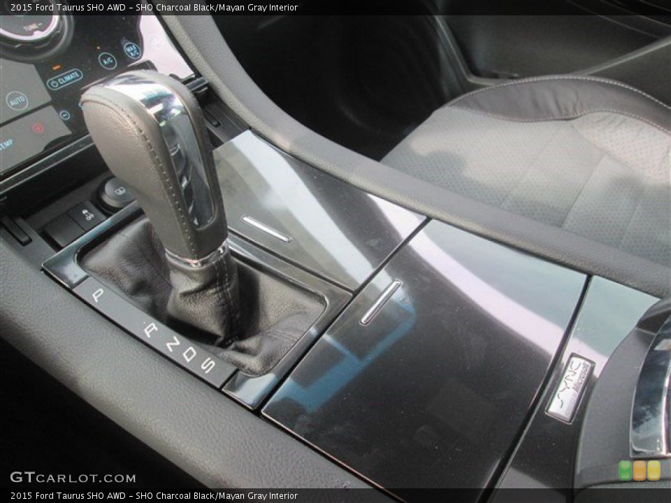 SHO Charcoal Black/Mayan Gray Interior Transmission for the 2015 Ford Taurus SHO AWD #100666514