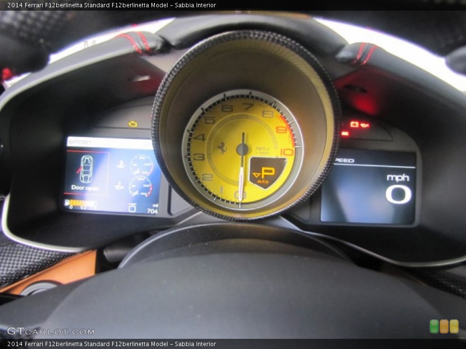 Sabbia Interior Gauges for the 2014 Ferrari F12berlinetta  #100673222