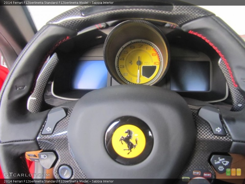 Sabbia Interior Controls for the 2014 Ferrari F12berlinetta  #100673243
