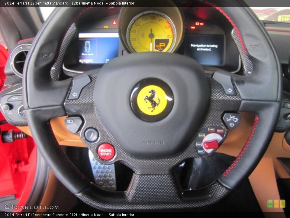 Sabbia Interior Steering Wheel for the 2014 Ferrari F12berlinetta  #100673262