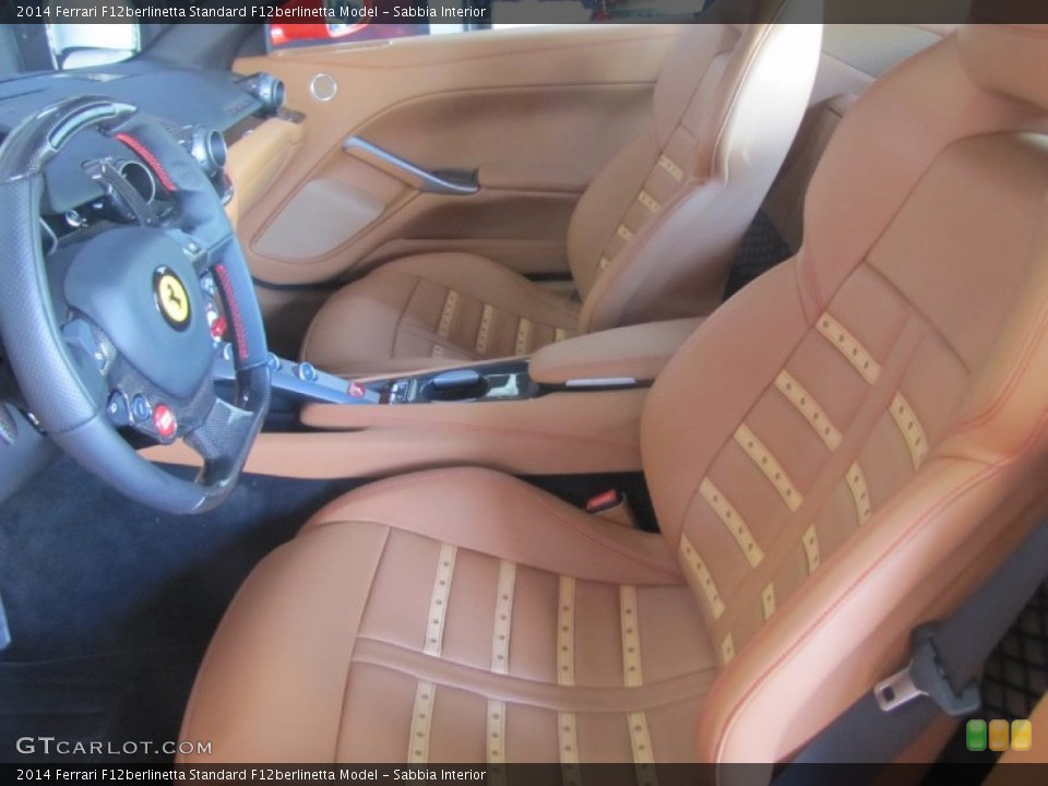 Sabbia Interior Front Seat for the 2014 Ferrari F12berlinetta  #100673411