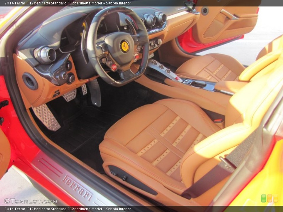 Sabbia 2014 Ferrari F12berlinetta Interiors