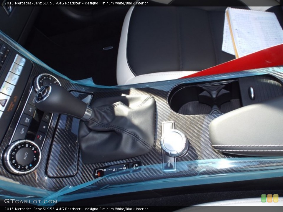 designo Platinum White/Black Interior Transmission for the 2015 Mercedes-Benz SLK 55 AMG Roadster #100676309
