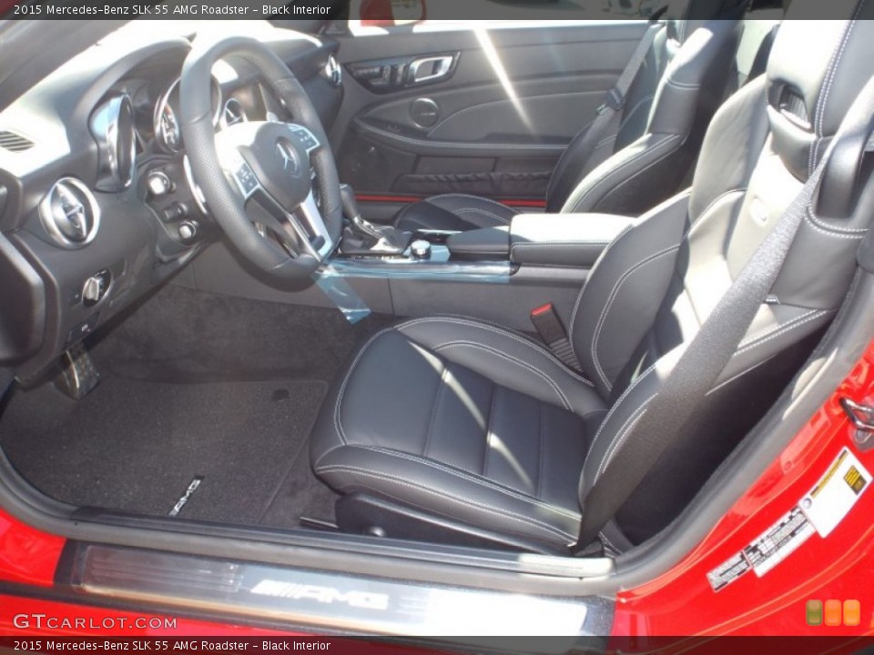 Black Interior Photo for the 2015 Mercedes-Benz SLK 55 AMG Roadster #100676675