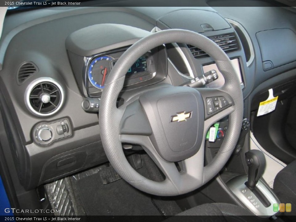 Jet Black Interior Steering Wheel for the 2015 Chevrolet Trax LS #100680572