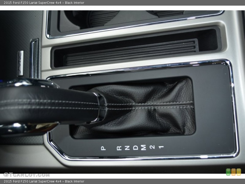 Black Interior Transmission for the 2015 Ford F150 Lariat SuperCrew 4x4 #100685555