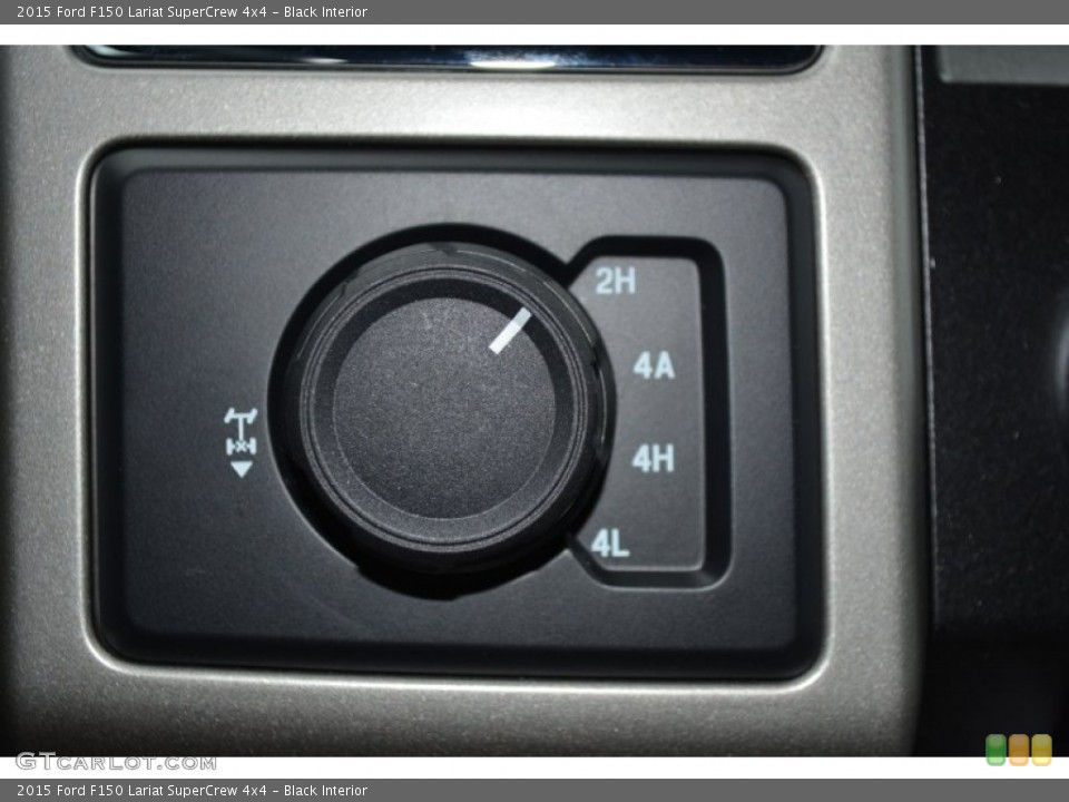 Black Interior Controls for the 2015 Ford F150 Lariat SuperCrew 4x4 #100685600