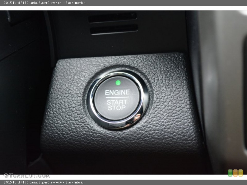 Black Interior Controls for the 2015 Ford F150 Lariat SuperCrew 4x4 #100685762
