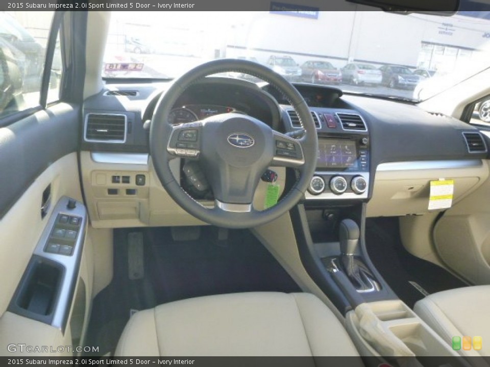 Ivory Interior Prime Interior for the 2015 Subaru Impreza 2.0i Sport Limited 5 Door #100685954