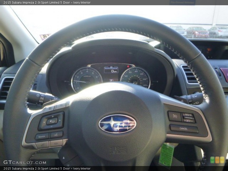 Ivory Interior Steering Wheel for the 2015 Subaru Impreza 2.0i Sport Limited 5 Door #100686089