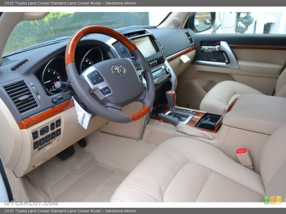 Sandstone Interior Photo for the 2015 Toyota Land Cruiser  #100687592