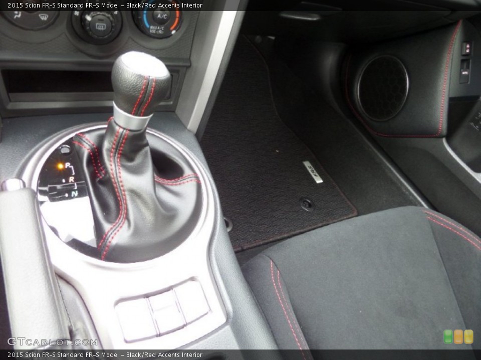 Black/Red Accents Interior Transmission for the 2015 Scion FR-S  #100688513