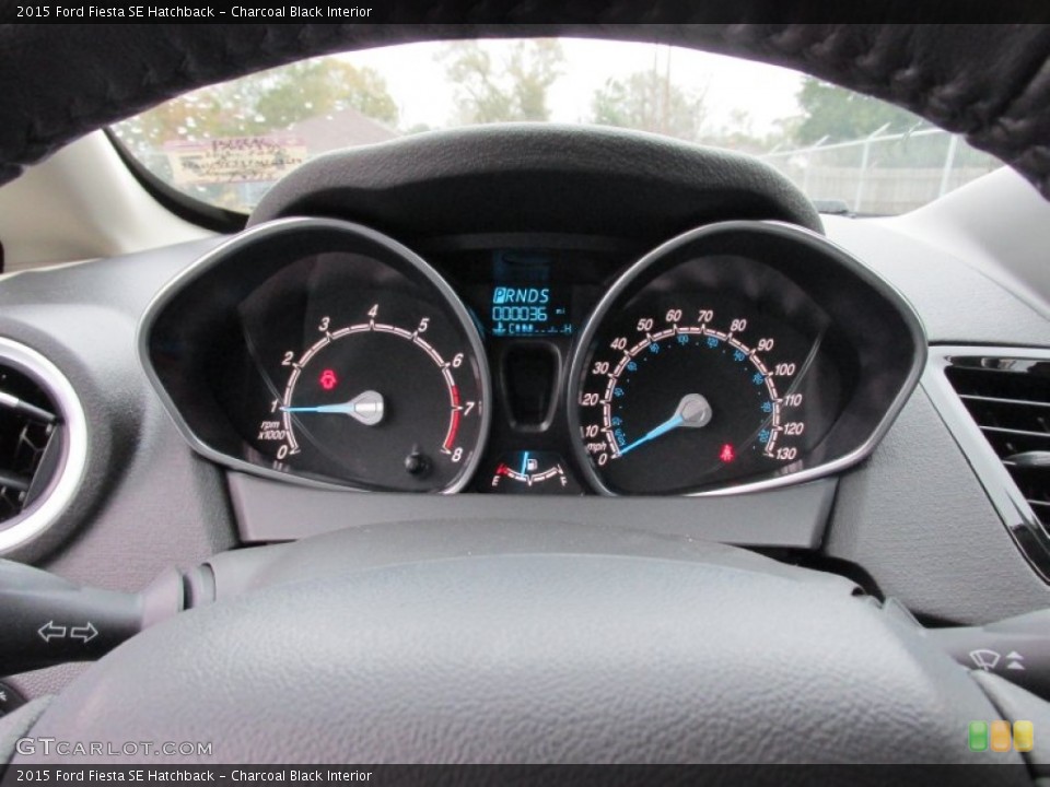 Charcoal Black Interior Gauges for the 2015 Ford Fiesta SE Hatchback #100692431