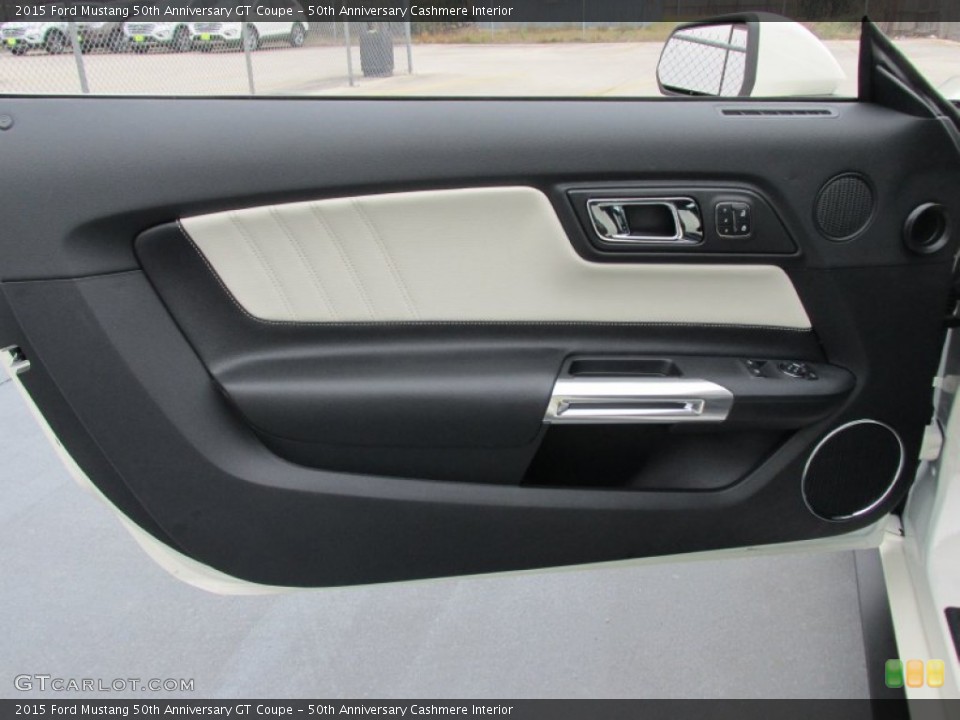 50th Anniversary Cashmere Interior Door Panel for the 2015 Ford Mustang 50th Anniversary GT Coupe #100695401