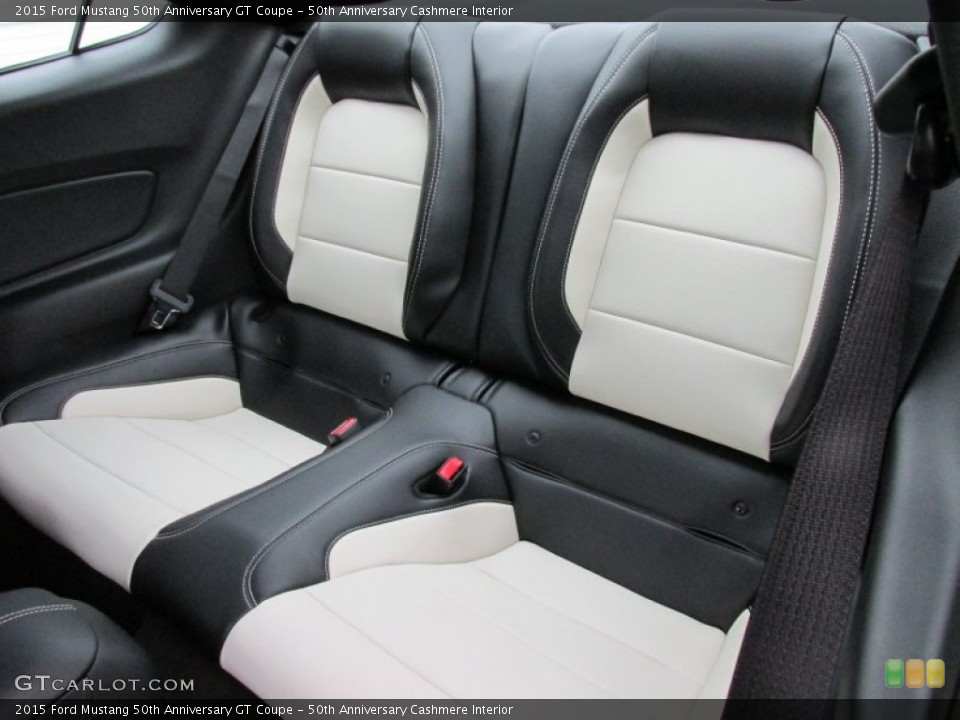 50th Anniversary Cashmere Interior Rear Seat for the 2015 Ford Mustang 50th Anniversary GT Coupe #100695479