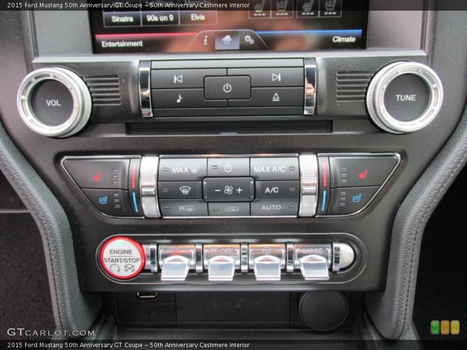 50th Anniversary Cashmere Interior Controls for the 2015 Ford Mustang 50th Anniversary GT Coupe #100695563