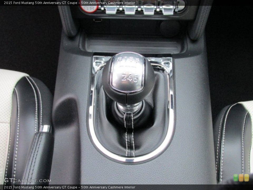 50th Anniversary Cashmere Interior Transmission for the 2015 Ford Mustang 50th Anniversary GT Coupe #100695653