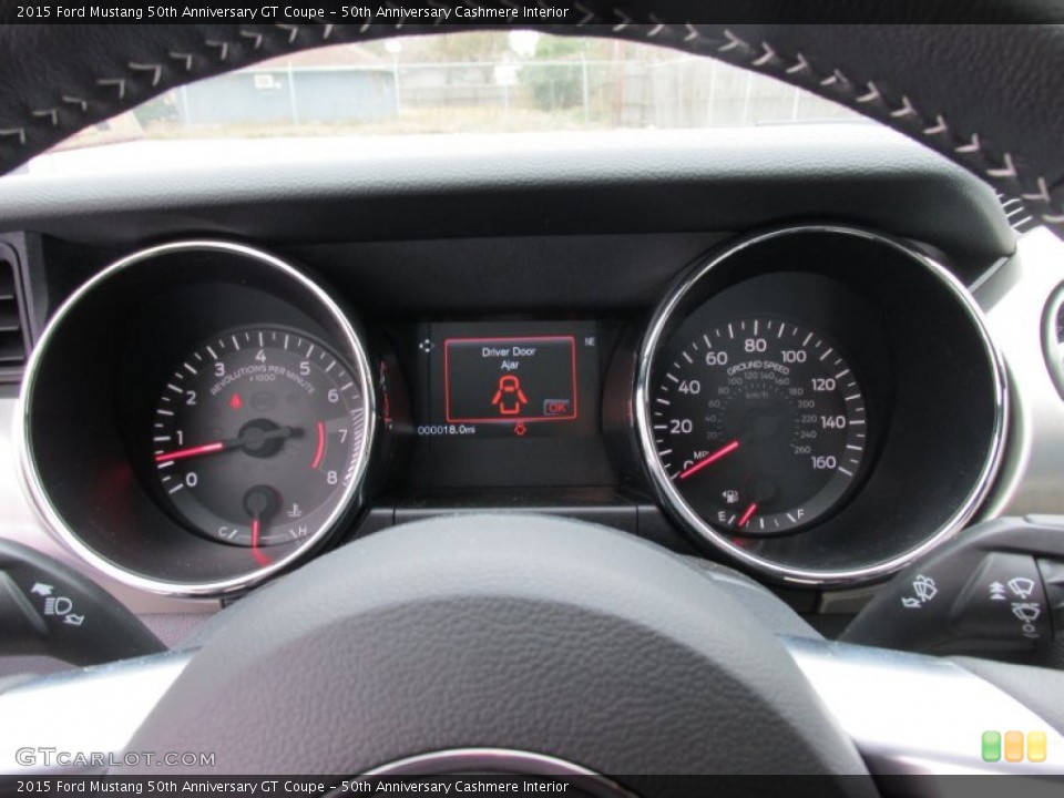 50th Anniversary Cashmere Interior Gauges for the 2015 Ford Mustang 50th Anniversary GT Coupe #100695692