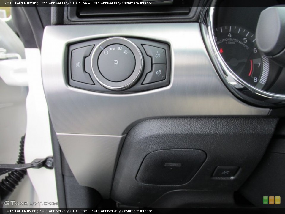 50th Anniversary Cashmere Interior Controls for the 2015 Ford Mustang 50th Anniversary GT Coupe #100695716