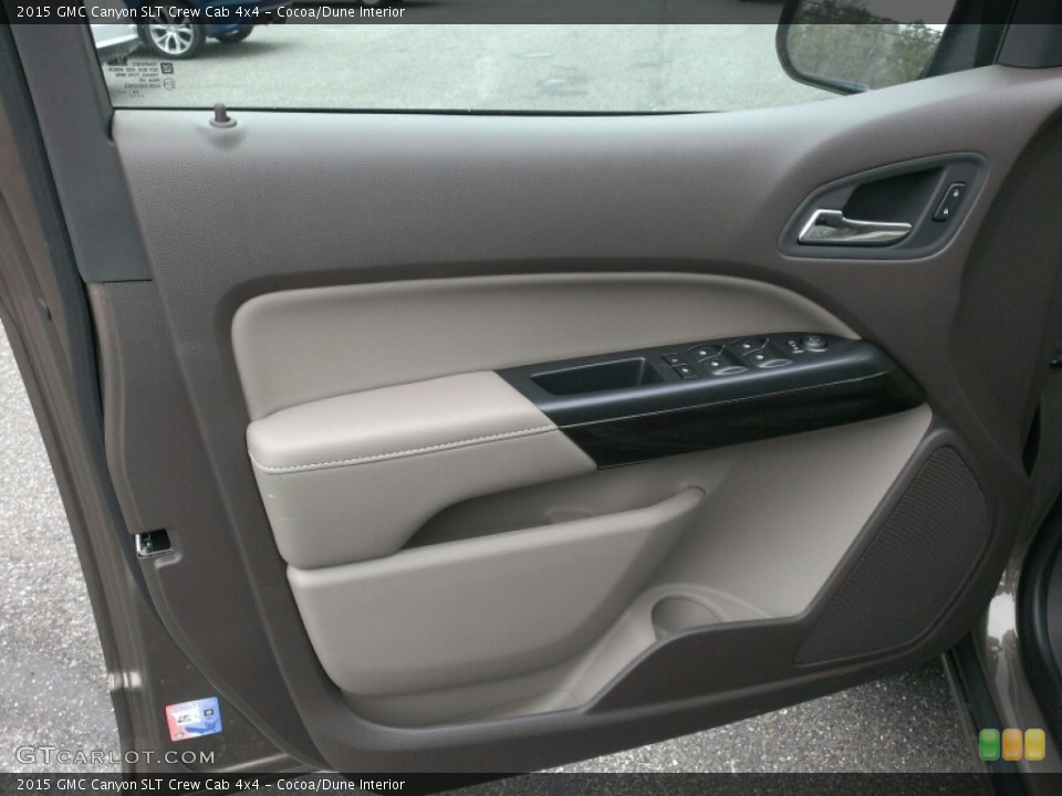 Cocoa/Dune Interior Door Panel for the 2015 GMC Canyon SLT Crew Cab 4x4 #100703600