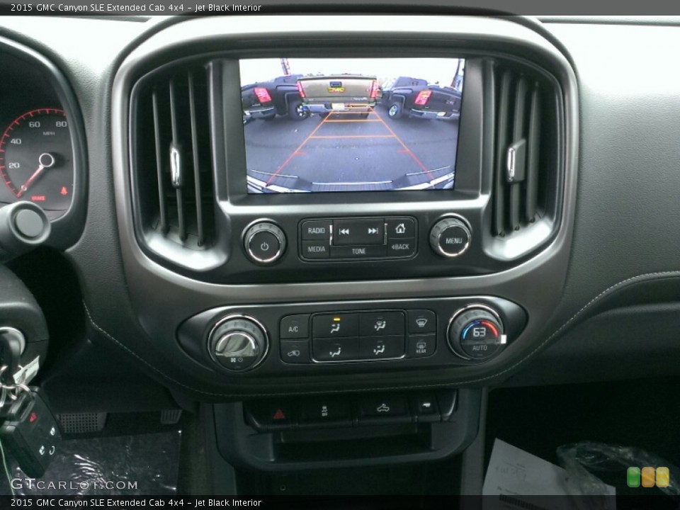 Jet Black Interior Controls for the 2015 GMC Canyon SLE Extended Cab 4x4 #100703975