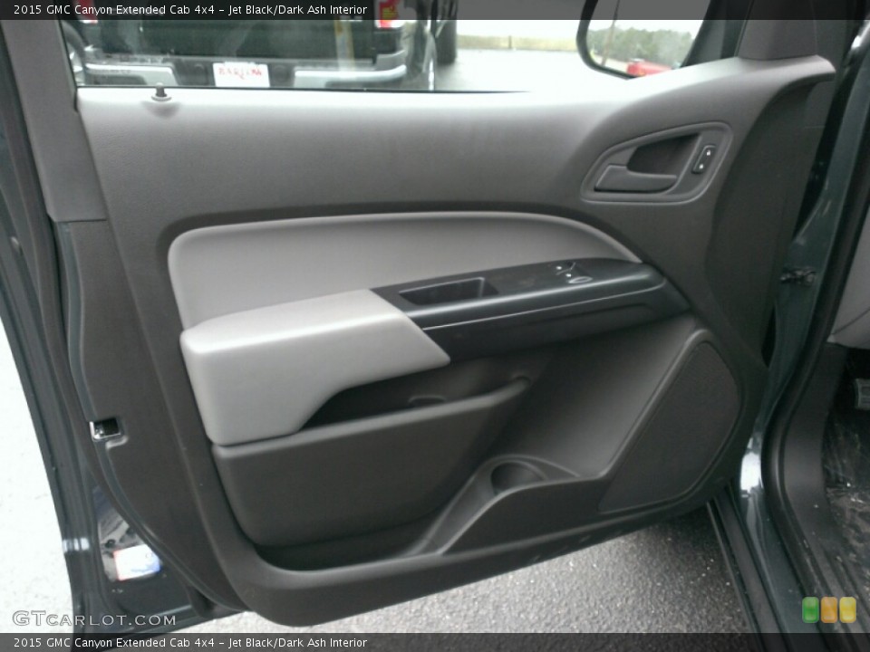 Jet Black/Dark Ash Interior Door Panel for the 2015 GMC Canyon Extended Cab 4x4 #100704164