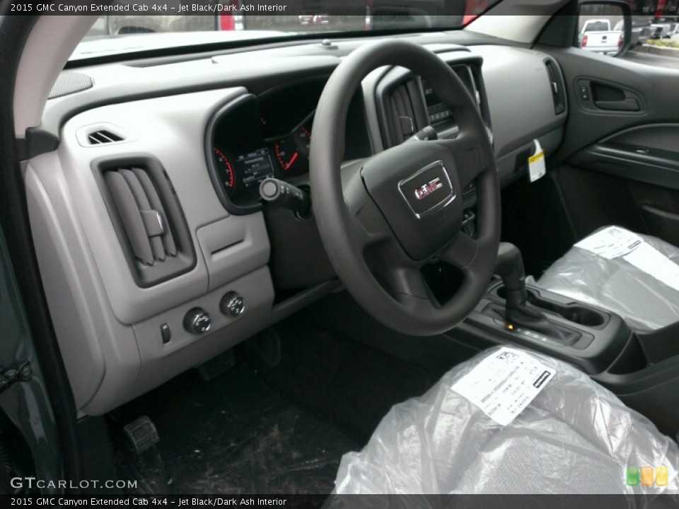 Jet Black/Dark Ash Interior Dashboard for the 2015 GMC Canyon Extended Cab 4x4 #100704194