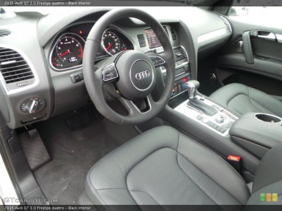 Black Interior Photo for the 2015 Audi Q7 3.0 Prestige quattro #100710080