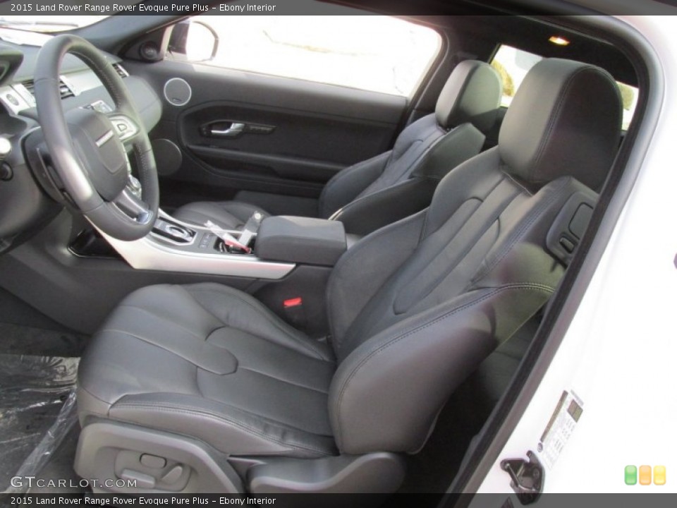 Ebony Interior Front Seat for the 2015 Land Rover Range Rover Evoque Pure Plus #100722238
