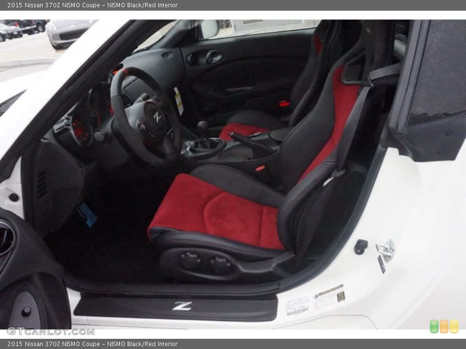 NISMO Black/Red Interior Photo for the 2015 Nissan 370Z NISMO Coupe #100723445