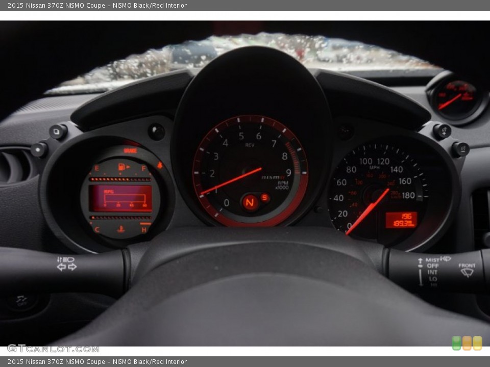 NISMO Black/Red Interior Gauges for the 2015 Nissan 370Z NISMO Coupe #100723510