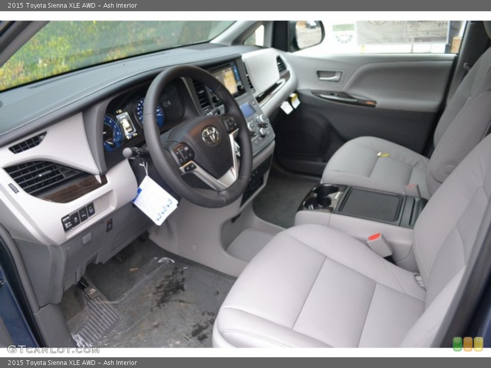 Ash Interior Prime Interior for the 2015 Toyota Sienna XLE AWD #100728077