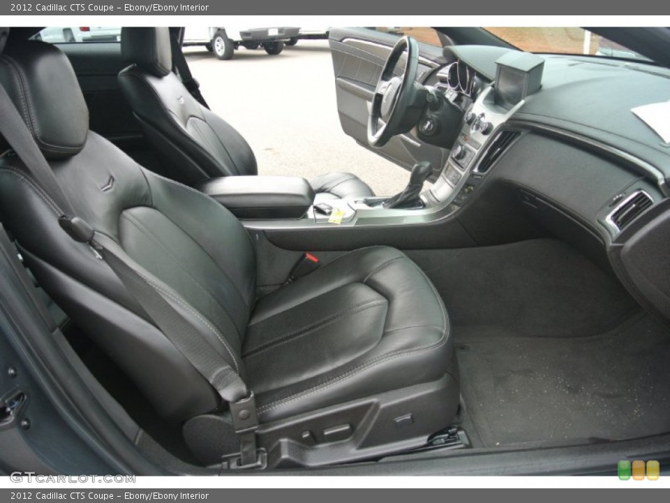 Ebony/Ebony Interior Photo for the 2012 Cadillac CTS Coupe #100730978