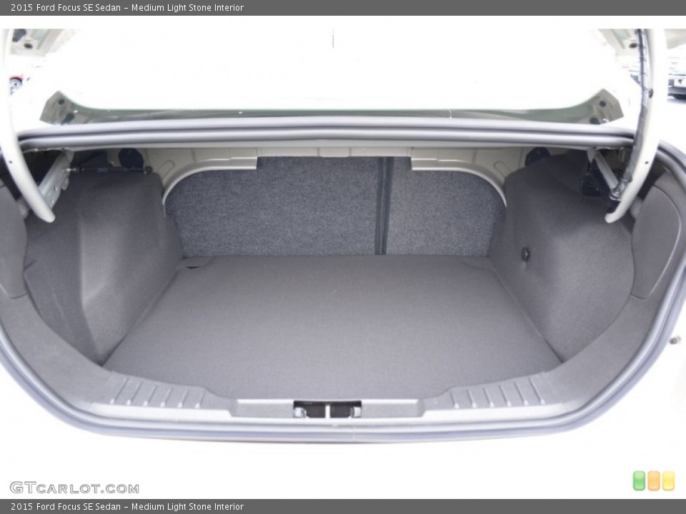 Medium Light Stone Interior Trunk for the 2015 Ford Focus SE Sedan #100741139