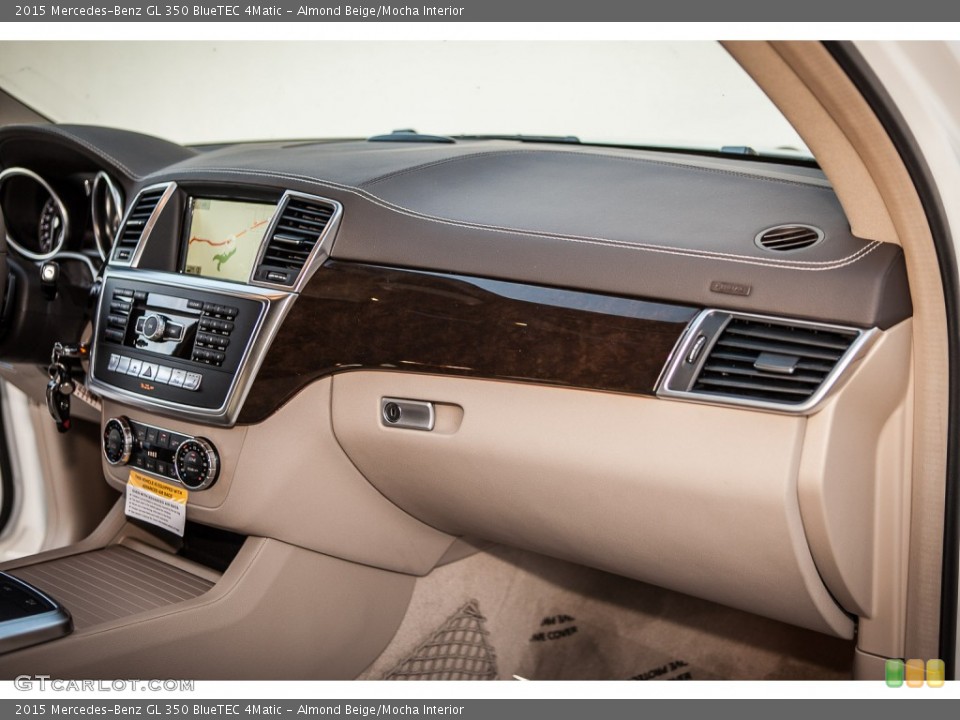 Almond Beige/Mocha Interior Dashboard for the 2015 Mercedes-Benz GL 350 BlueTEC 4Matic #100742207