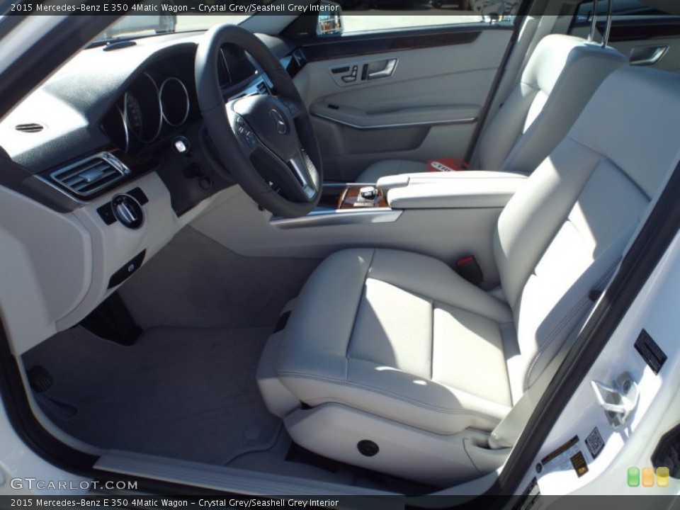 Crystal Grey/Seashell Grey Interior Photo for the 2015 Mercedes-Benz E 350 4Matic Wagon #100748597
