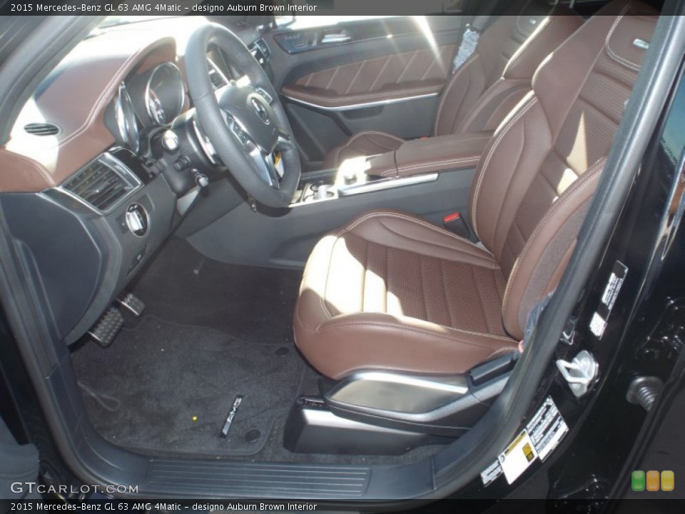 designo Auburn Brown Interior Photo for the 2015 Mercedes-Benz GL 63 AMG 4Matic #100749491