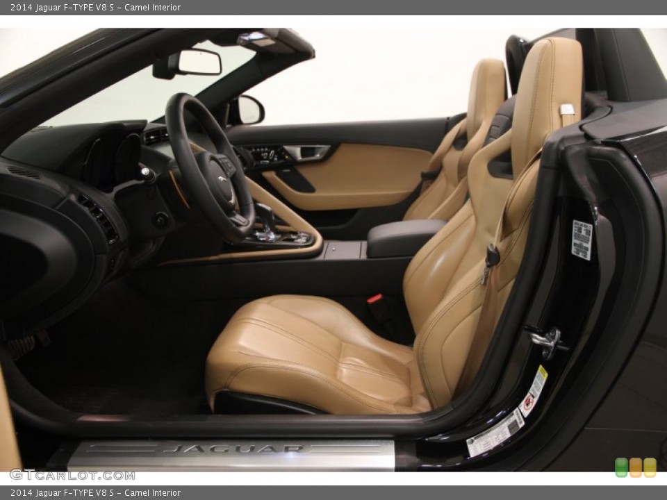 Camel Interior Photo for the 2014 Jaguar F-TYPE V8 S #100753156