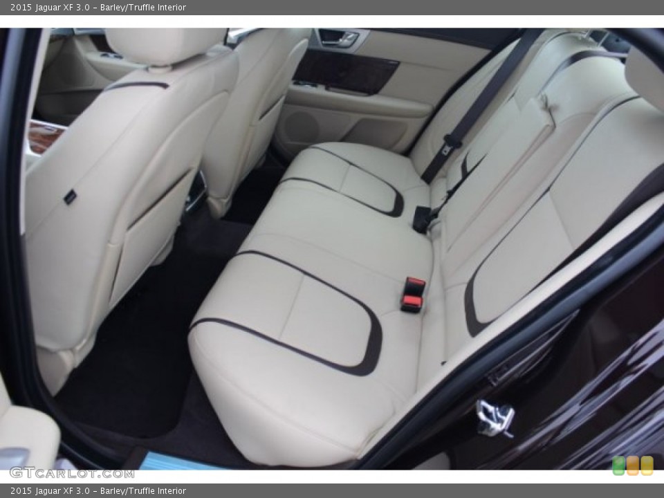 Barley/Truffle Interior Rear Seat for the 2015 Jaguar XF 3.0 #100759045