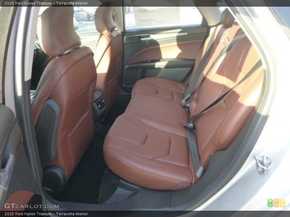 Terracotta Interior Rear Seat for the 2015 Ford Fusion Titanium #100761361