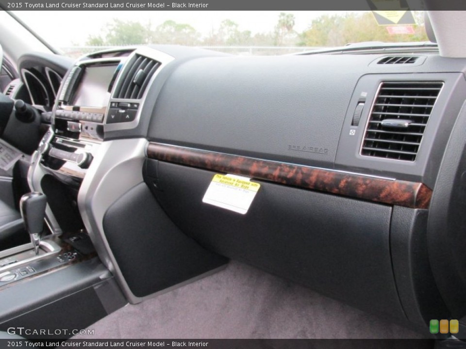 Black Interior Dashboard for the 2015 Toyota Land Cruiser  #100766314