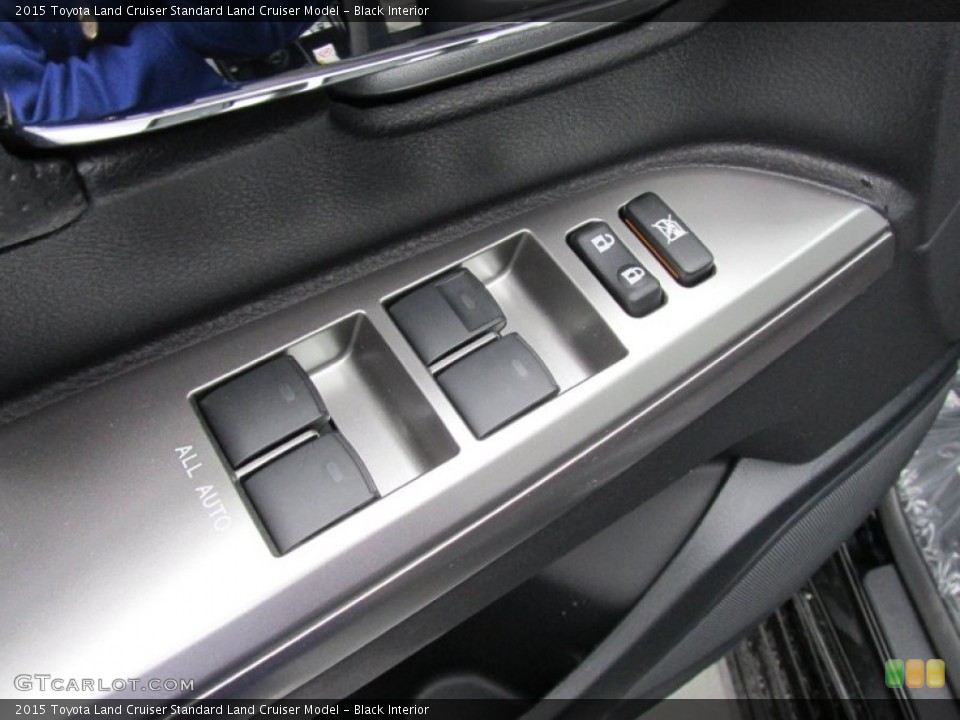 Black Interior Controls for the 2015 Toyota Land Cruiser  #100766434